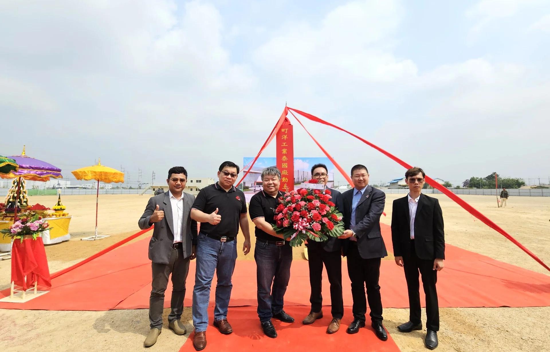 304 Industrial Park ร่วมแสดงความยินดีกับ Dinkle Industry (Thailand) Co., Ltd. ในพิธีวางศิลาฤกษ์