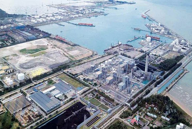 The development model scheme of Map Ta Phut Industrial Port